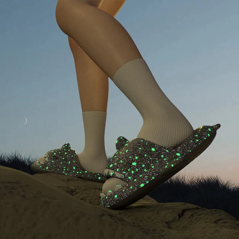Glow Shark Slides Galaxy Shark Slides⢠(Limited Edition)