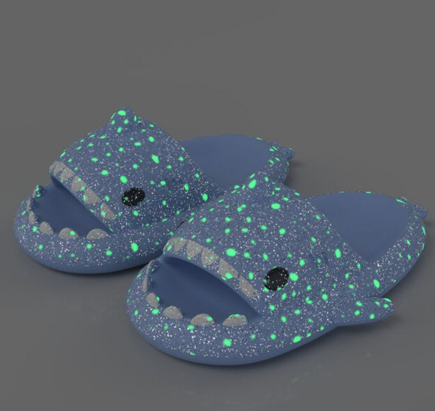 Glow Shark Slides Galaxy Shark Slides⢠(Limited Edition)