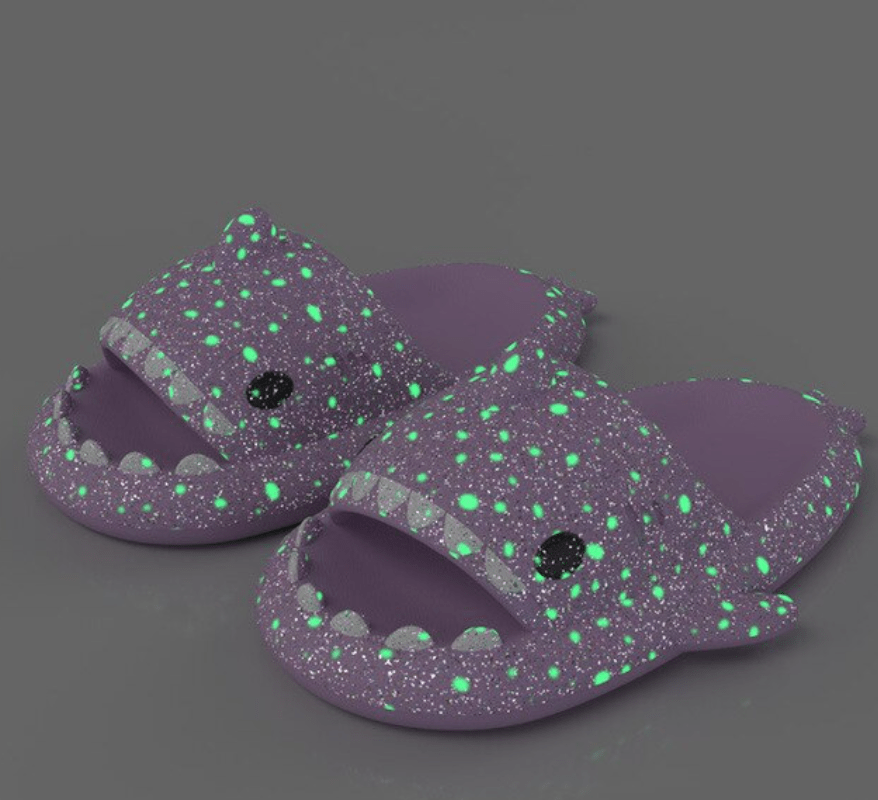 Glow Shark Slides Galaxy Shark Slides⢠(Limited Edition)