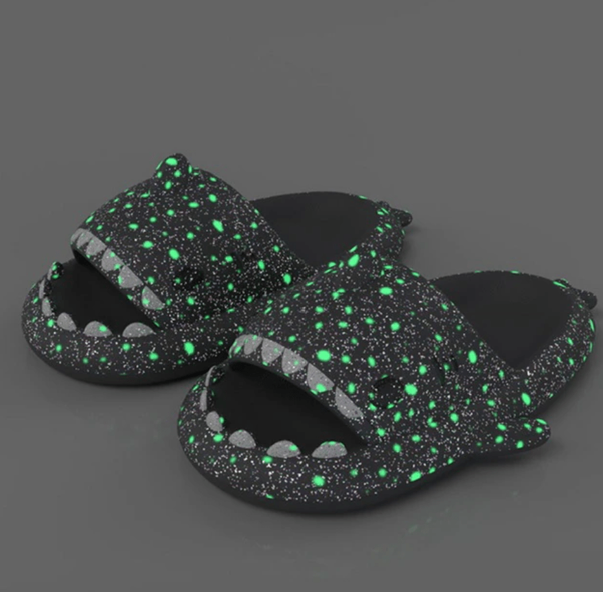 Glow Shark Slides Galaxy Shark Slides⢠(Limited Edition)