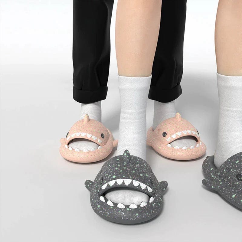 Glow Shark Slides Galaxy Shark Slides⢠(Limited Edition)