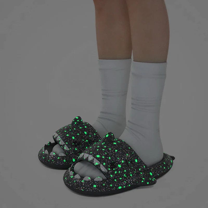 Glow Shark Slides Galaxy Shark Slides⢠(Limited Edition)