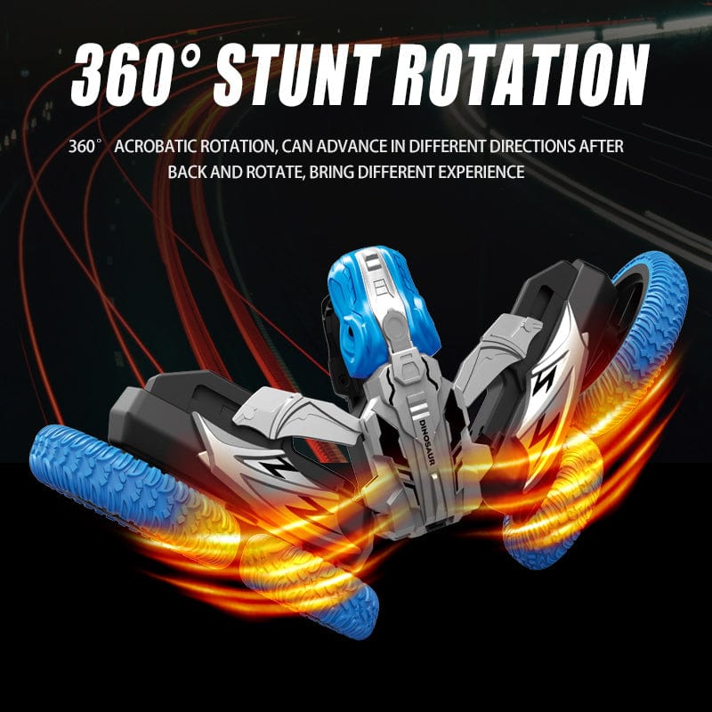 mysite Remote Control Car, Dinosaur Toys RC Cars Stunt Car Toy With Spray
