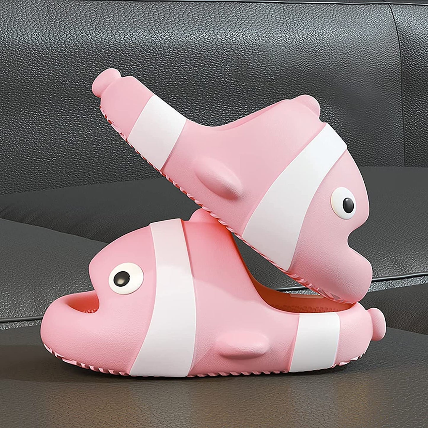 THATLILSHOP Cartoon Clown Fish Family Slides