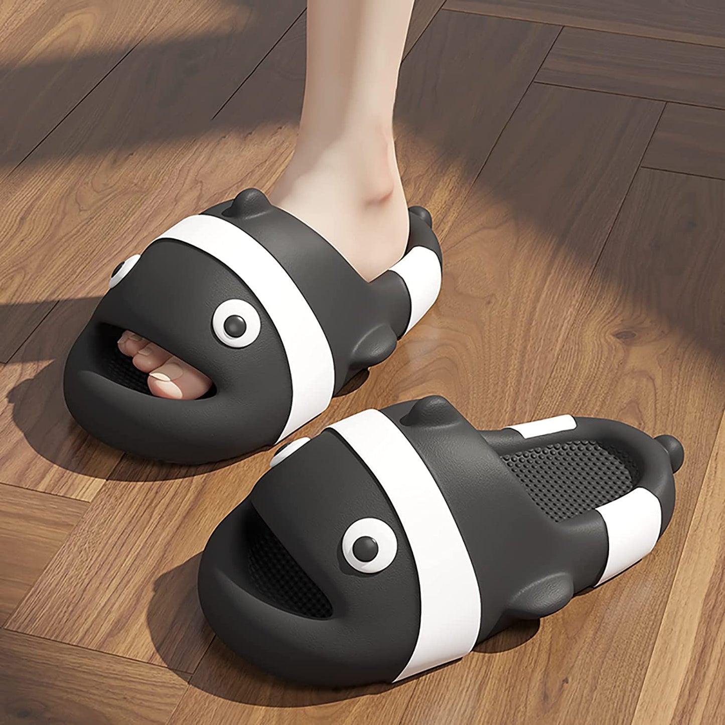 THATLILSHOP Cartoon Clown Fish Family Slides