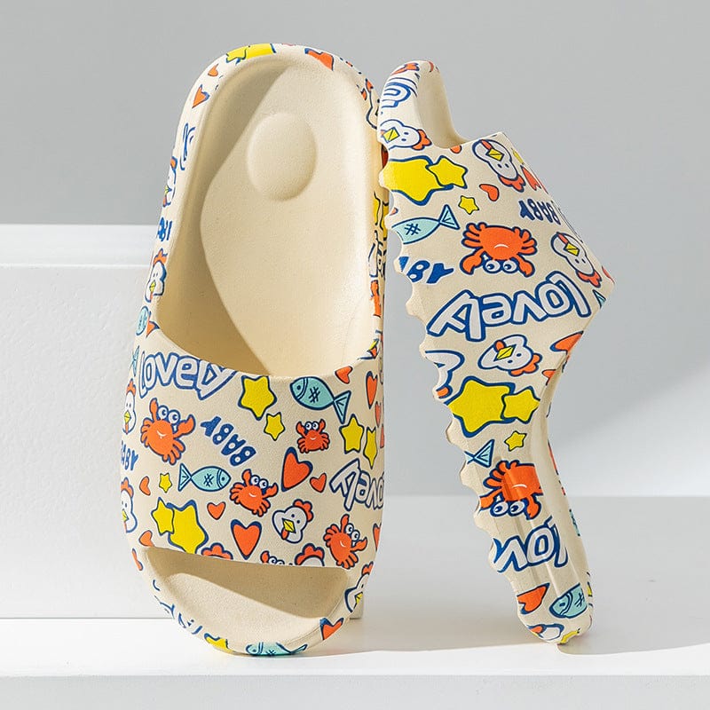 THATLILSHOP Graffiti Flip Flops