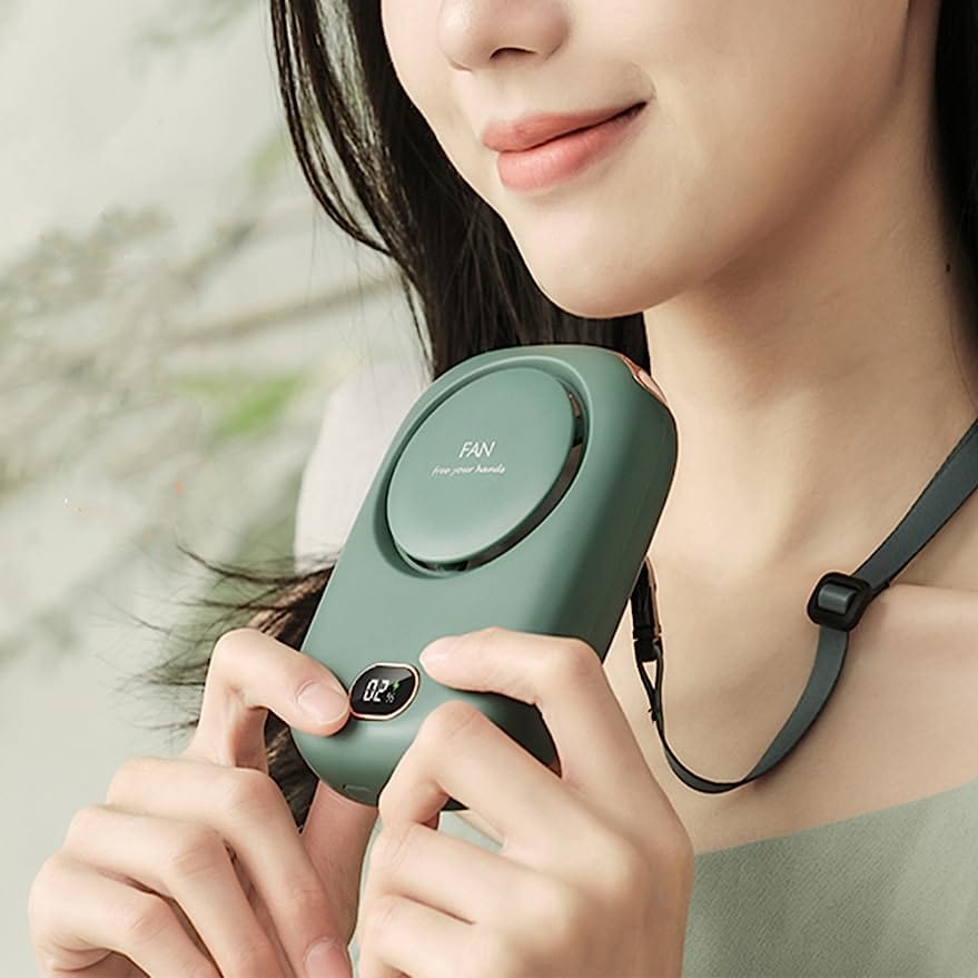 THATLILSHOP Personal Fan for Neck Portable USB Mini Fan
