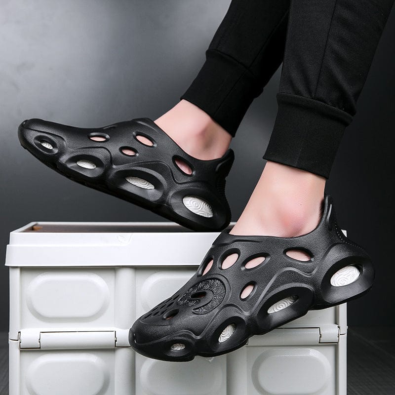 ThatlilShop slide Hollow Package Head Slippers