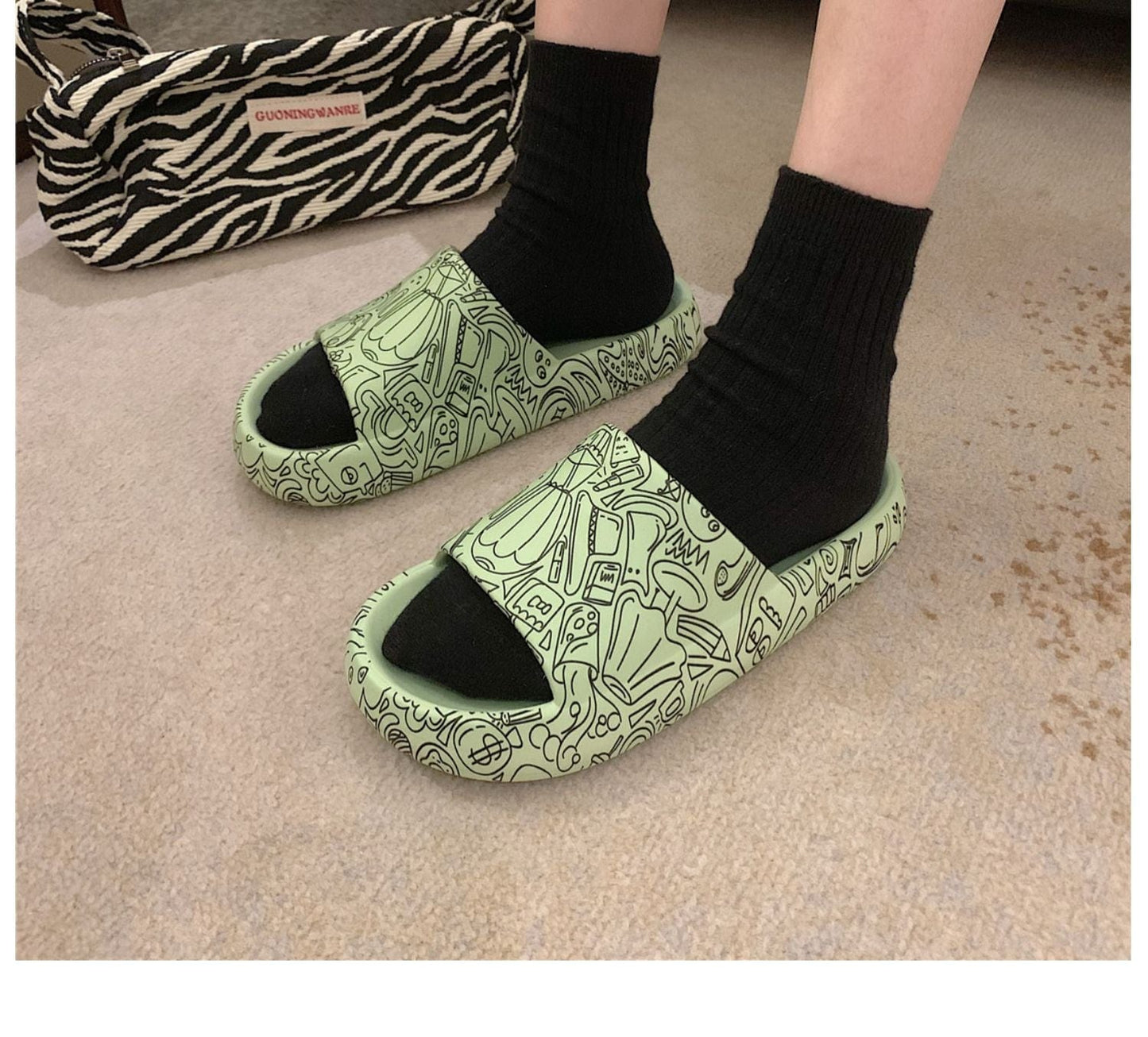 THATLILSHOP Soft Home Slippers