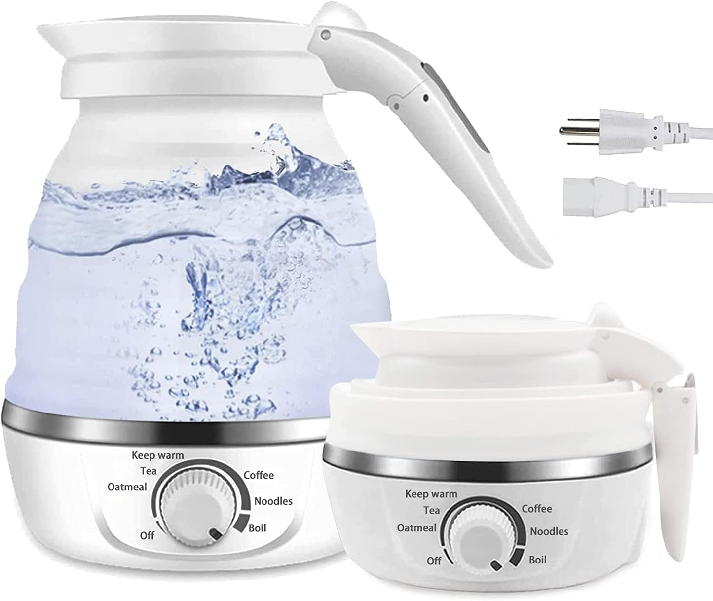 THATLILSHOP White Travel Electric Kettle