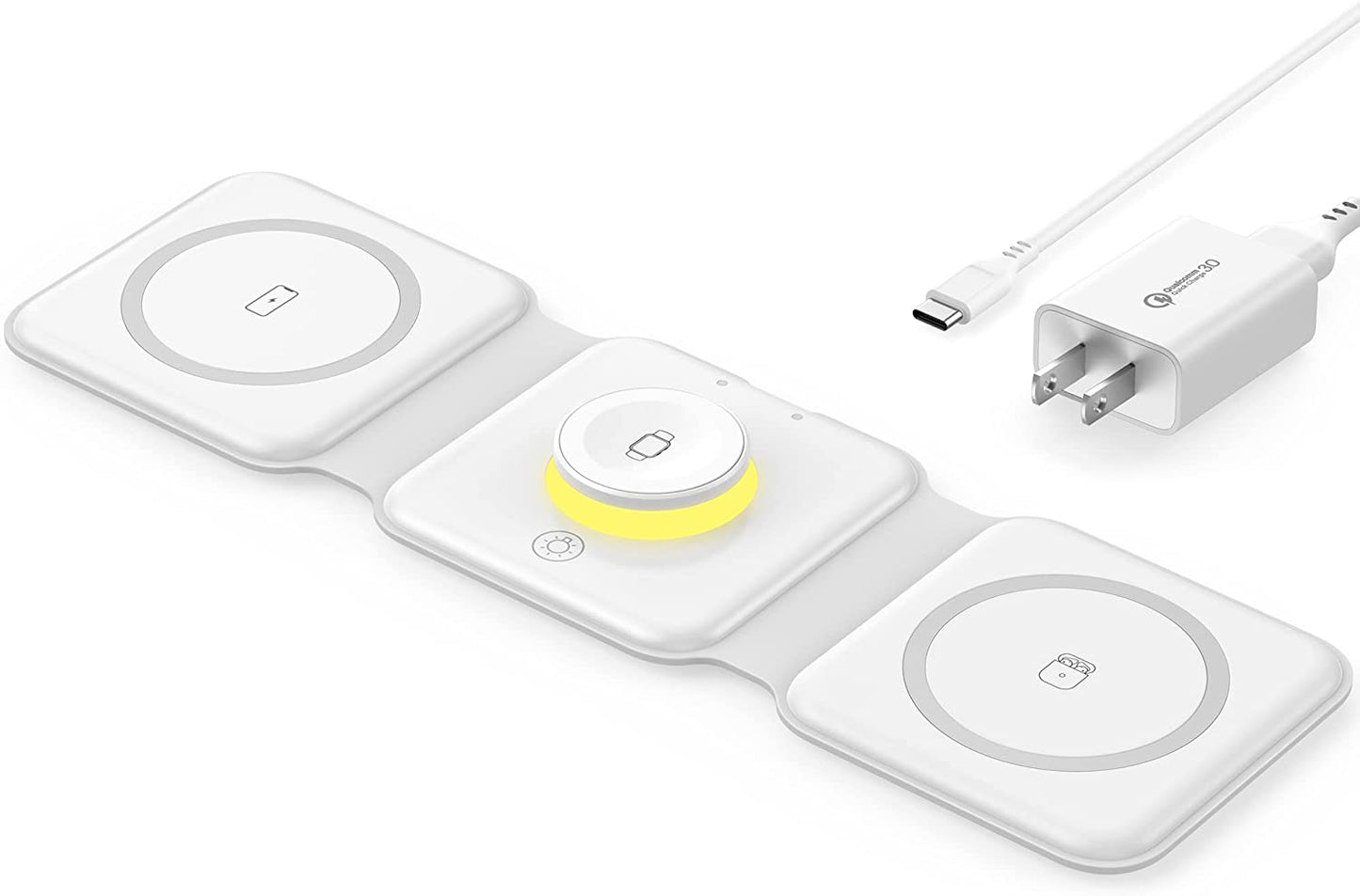 THATLILSHOP White Wireless Charging Station