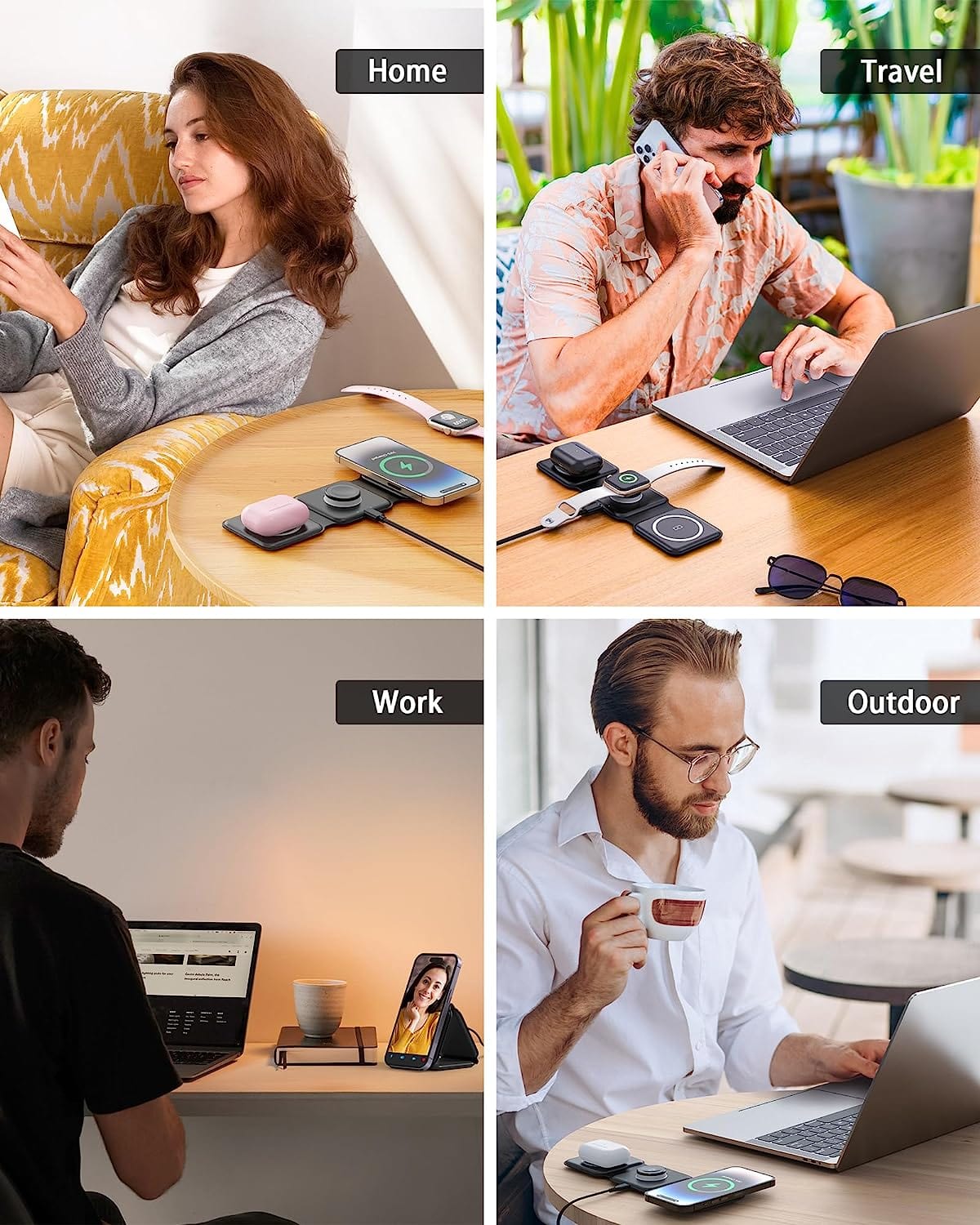 THATLILSHOP Wireless Charging Station
