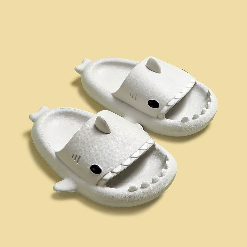 Thatlilshop Light Gray (Hot Sale) / Kids Thatlilshop™ Summer Cute Kids Shark Slides