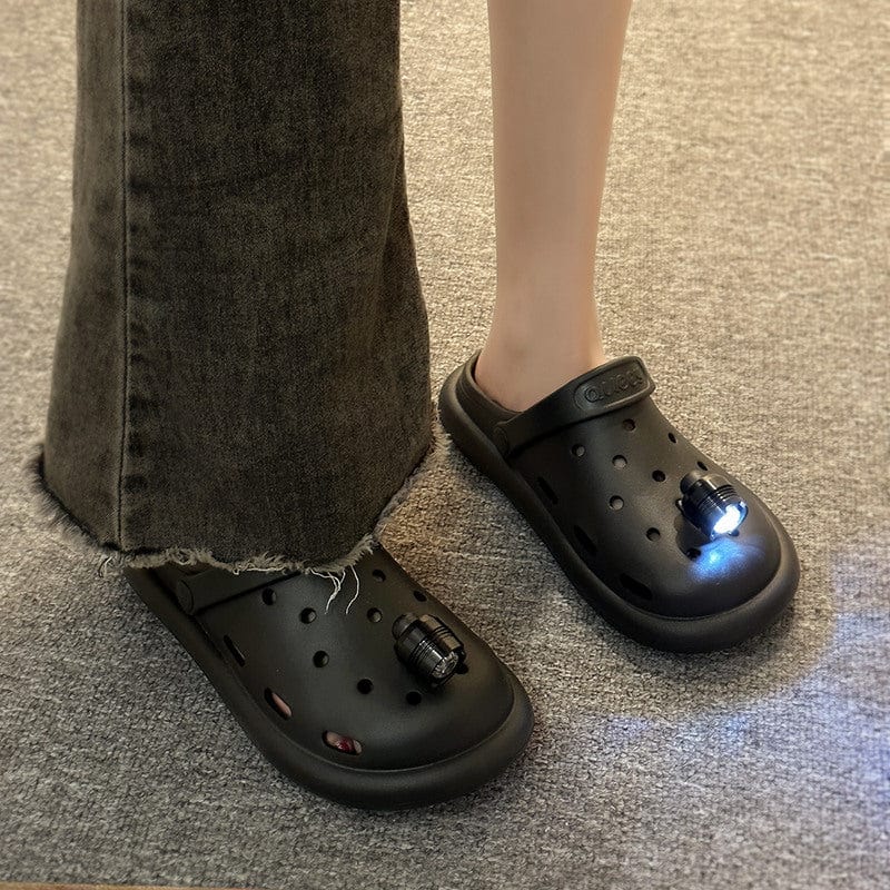 Thatlilshop Summer Glowing Hole Shoes