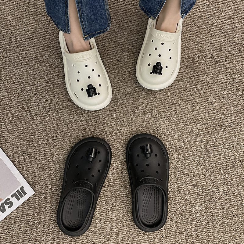 Thatlilshop Summer Glowing Hole Shoes