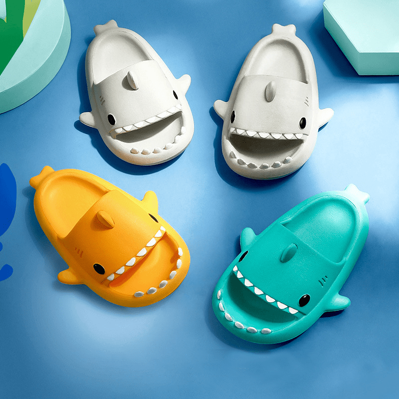 Thatlilshop Thatlilshop™ Summer Cute Kids Shark Slides
