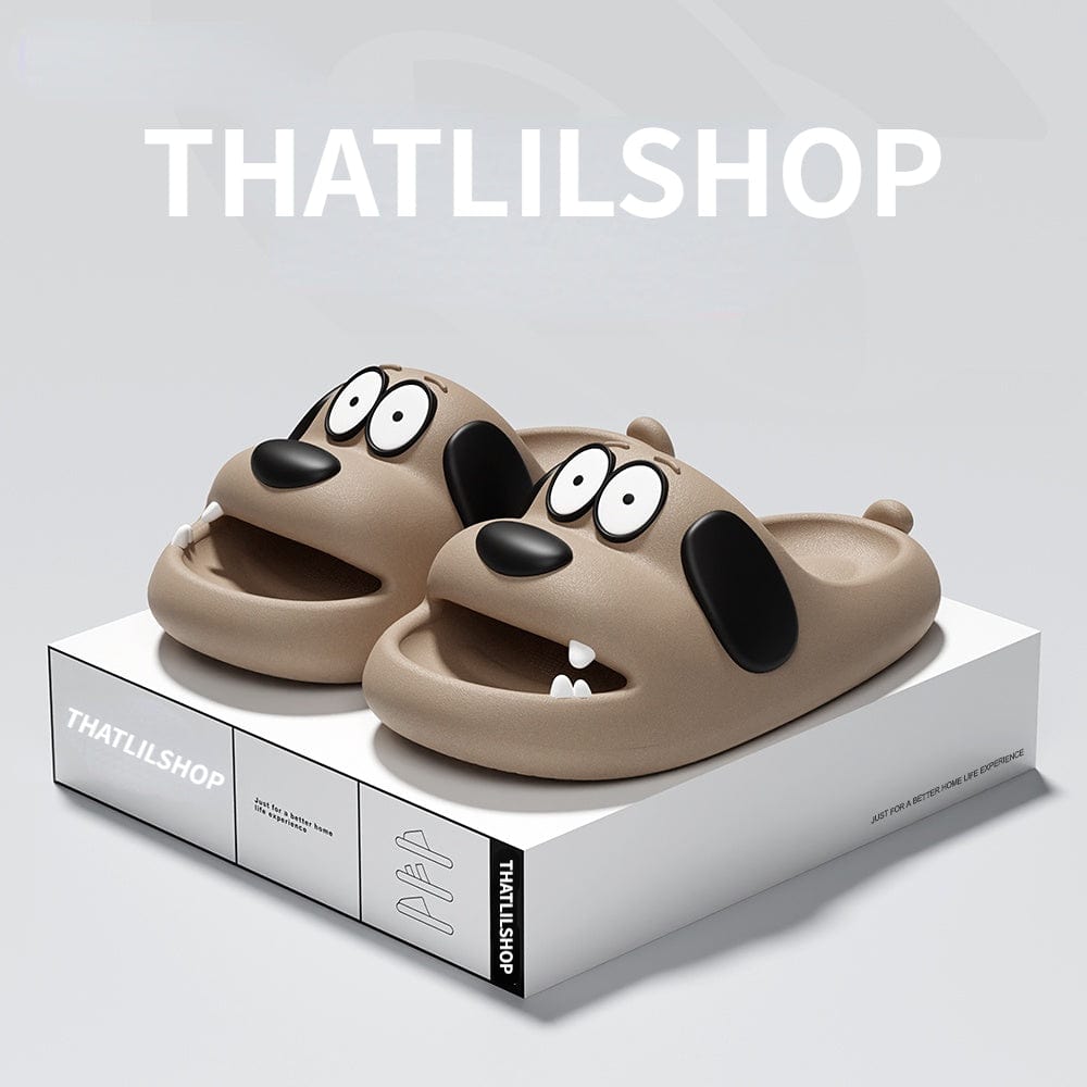 Thatlilshop Cute puppy slippers（Buy 2 free shipping）