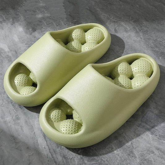 THATLILSHOP Green / US 5-6 Massage slippers