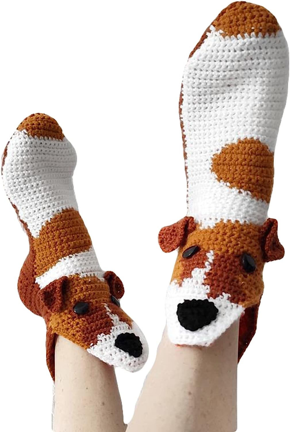 THATLILSHOP One Size / Dog Women Men Novelty Animal Pattern Socks Crazy Funny Knit Crocodile Socks Funny Gifts
