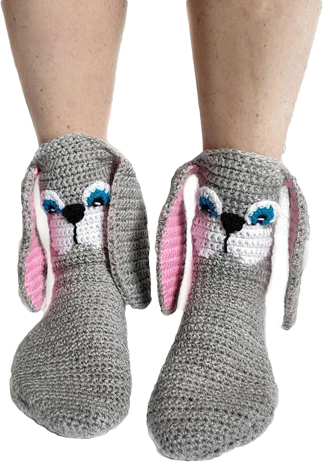 THATLILSHOP One Size / Pugs Women Men Novelty Animal Pattern Socks Crazy Funny Knit Crocodile Socks Funny Gifts