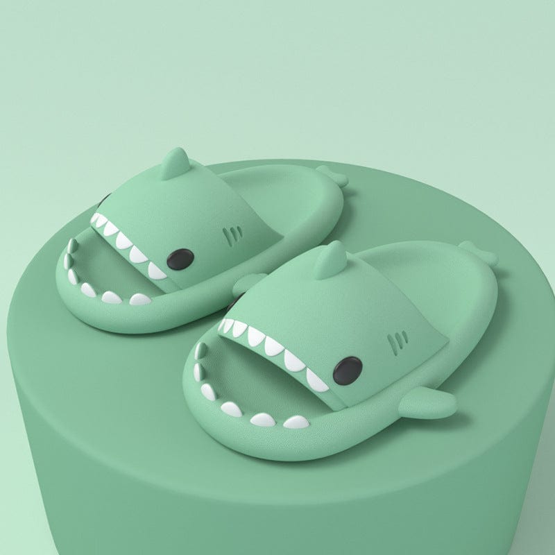 Thatlilshop Seafoam Green / Adults Thatlilshop™ Summer Cute Shark Slides