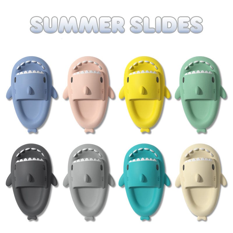 Thatlilshop Thatlilshop™ Summer Cute Shark Slides