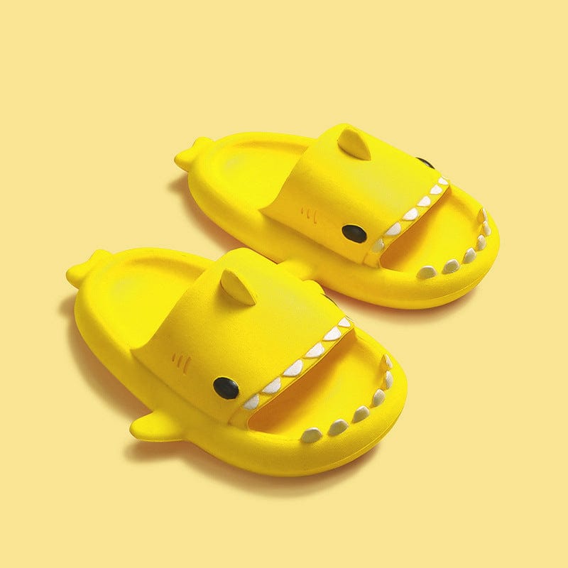 Thatlilshop Yellow / Kids Thatlilshop™ Summer Cute Kids Shark Slides